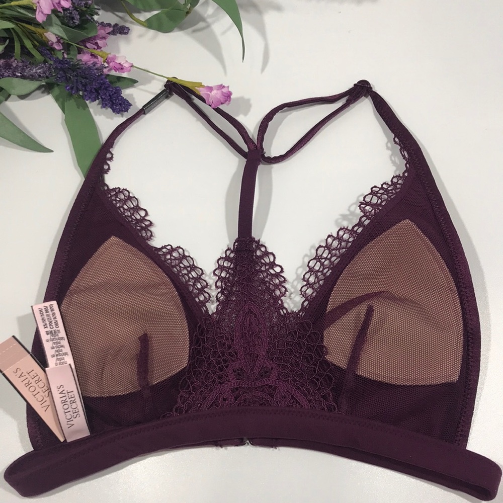 Victoria’s Secret Front Close Bralette Purple - Picture 16 of 16